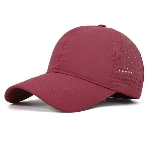 Image of Gelante Men Women Waterproof Quick Dry Baseball Cap Run Hats Mesh Lightweight for Outdoor Sports