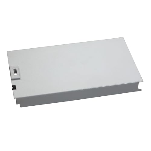 Plastron metal plein 600mm pour finition baie haut de gamme