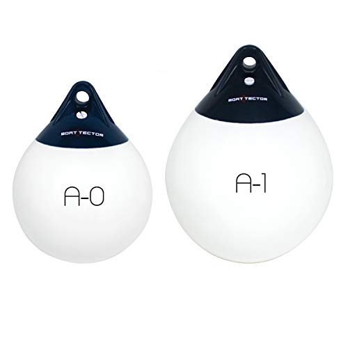 Extreme Max 3006.7324 Boattector A Series Buoy - 7.5" X 11", White/Blue #TOP5