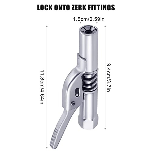 TOYMIS 1pc Locking Grease Coupler - Image 2