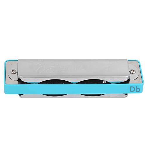 Harmonica à 10 trous pour joueurs professionnels, débutants, étudiants, enfants (bleu) - Les Beatles, Paul McCartney, John Lennon, RIngo Starr, George Harrison Harmonica à 10 trous pour joueurs professionnels, débutants, étudiants, enfants (bleu) – Image 3