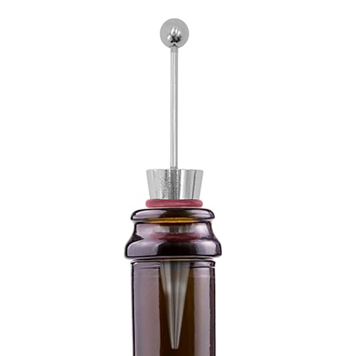 MWZBTG Tapón para Botellas de Vino | Cierres de Botella de Vino de aleación a Prueba de Fugas, para Navidad, Halloween, hogar, Cocina, Boda, Vacaciones, degustación, Bebidas, licores