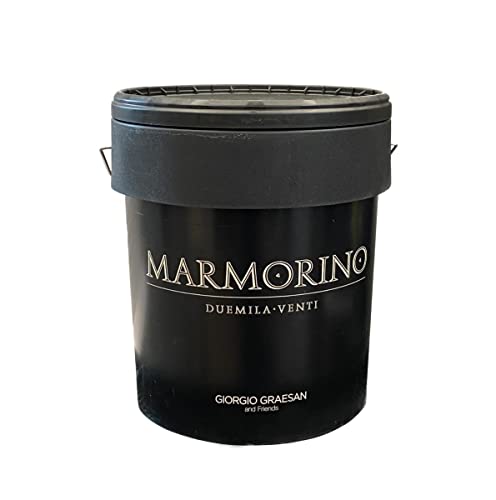 'Stucco Marmorino 2020 24 Kg - Giorgio Graesan - Stucco a Base di Calce, Polvere di Marmo e Manualit� Artigianale - Stucco Preparativo Effetto Marmo'