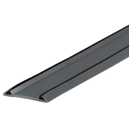Image of M-D Building Products 13466 2 in. x 5 /8 in. x 36 in. Gray Vinyl Replacement Insert for Standard & Economy Thresholds