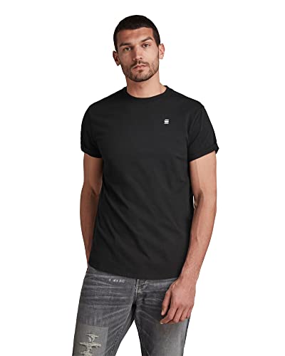 G-STAR RAW Lash T-Shirt Homme, Noir (dk black D16396-B353-6484), M