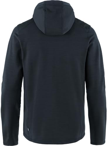 Image of Fjallraven Keb Fleece Men's Hooded Jacket - Insulated Fleece, Breathable Warmth, Durable Construction - Hiking, Trekking