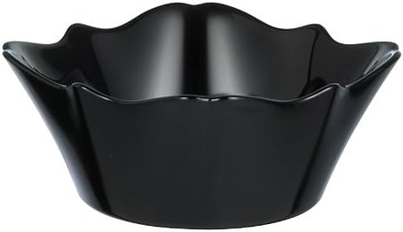 Luminarc Authentic E5931 Set of 6 Small Square Dishes 12 cm Black