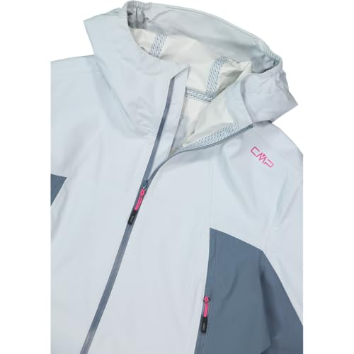 Chaqueta para mujer FIX Hood CMP color sky blue funcional con capucha ajustable 5