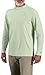Carhartt Men's Big & Tall Force Sun Defender Lightweight Long-Sleeve Hooded Logo Graphic T-Shirt, Tender Greens