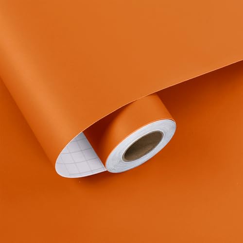 HotDecor Papel pintado autoadhesivo naranja
