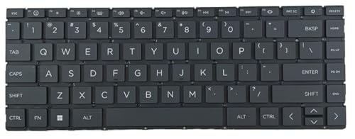 �����p FOR HP Pavilion Plus 14-ew1000 14-ew1007TU 14-ew1008TU �i�u���b�N�j �݊����̂�������L�[�{�[�h