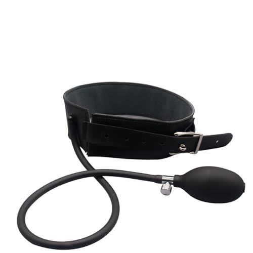 LxPxP Verstellbares Inflatable BDSM Halsband – Rollenspiel-Kollier für Männer und Frauen – Anpassbarer Fesselspielzeug für Erwachsene