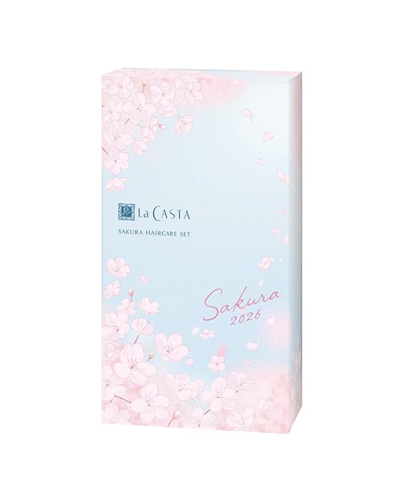 Amazon | La CASTA ヘアケアセット Sakura 2026 300mL/230g | La CASTA