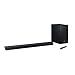 Produktbild SAMSUNG HW-R550/ZG Soundbar-Lautsprecher 2.1 Kanäle, 320 W, Schwarz, 2.1-Kanal, 320 W, DTS Digital Surround, Dolby Digital, aktiver Subwoofer, 160 W, getrennt