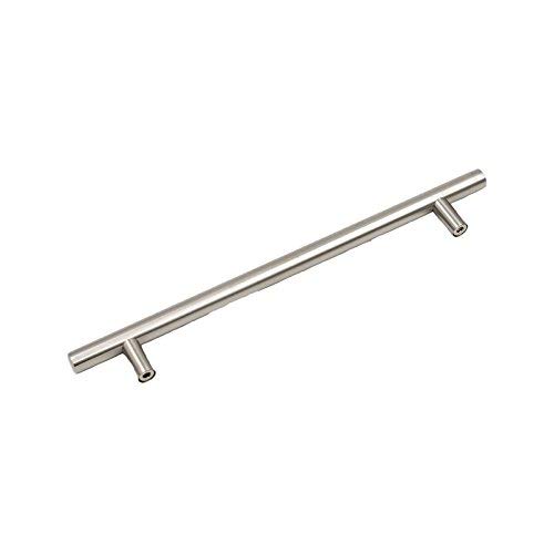 Image of homdiy 15 Pack Brushed Nickel Cabinet Hardware Cabinet Pulls - HD201SN Cupboard Handles Modern Cabinet Door Handles 7-1 /2inch Hole Center Modern T-Bar Pulls
