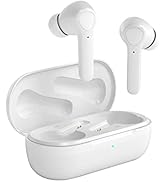Wireless Earbuds, GRV T5 Bluetooth 5.0 Earbuds with Microphone 34H Playtime Touch Control Clear C...