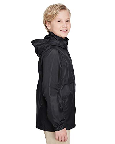 Team 365 Youth Zone Protect Lightweight Jacket XL BLACK2
