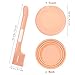 Milisten 3-in-1 PET Food Can Covers and Spoon Set Silicone Cat Food Lid Dog Can Lids for 2-Piece Set Cat Spoon and Airtight Seal