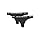 Emporio Armani Iconic Microfiber 2-Pack Thong Underwear, Nero, S Women's