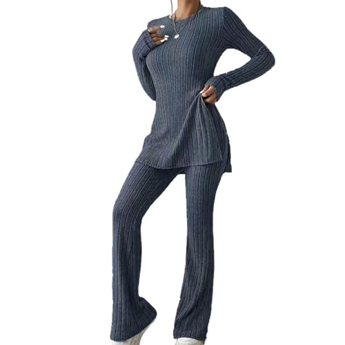 Ensemble lounge tricot femme pour silhouette élancée et confort absolu