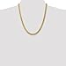 IceCarats 14K Solid Yellow Gold 6.75mm Miami Cuban Curb Link Chain Necklace 22 inch