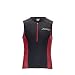 ZOOT Men's Active Tri Mesh Tank Top, Black/Race Day Red, Medium
