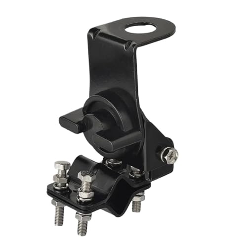 Support fixe antenne radio mobile pour retroviseur et pare-chocs de vehicule