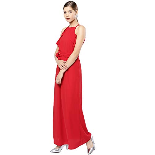 Image of Harpa Shoulder Straps Without Sleeves Dress