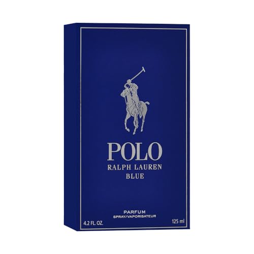 Image of Ralph Lauren - Polo Blue - Parfum - Men's Cologne - Aquatic & Fresh - With Citrus, Oakwood, and Vetiver - Intense Fragrance