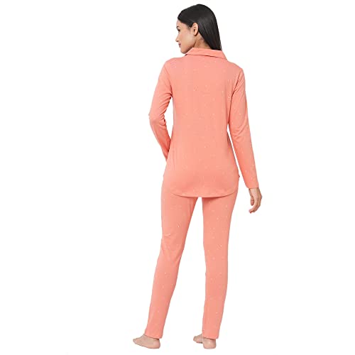 Image of Sweet Dreams Women's Cotton Printed Night Suit Set