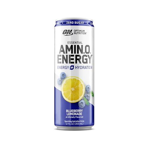 Optimum Nutrition Amino Energy Hydration Drink, Blueberry Lemonade, 12 Ct - image 8