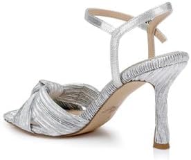 Jewel Badgley Mischka Hydee Pleated Stiletto Sandal - Image 7