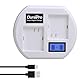 DuraPro LCD Dual Akku Ladegerät Ladestation für Arlo Pro, Arlo Security Light, Arlo Pro 2 & Arlo Go VMA4400-100EUS