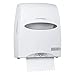 Kimberly-Clark 09995 Sanitouch Hard Roll Towel Dispenser, 12 63/100w x 10 1/5d x 16 13/100h, White