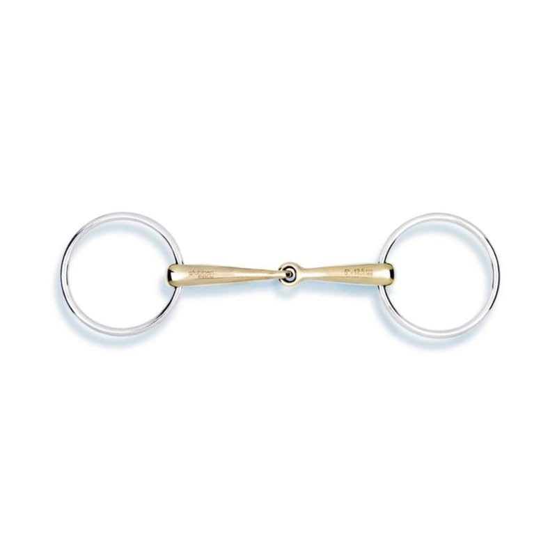 Filetto Ad Anelli Spezzato Stübben - Per Equitazione E Controllo Cavallo - Foto 3