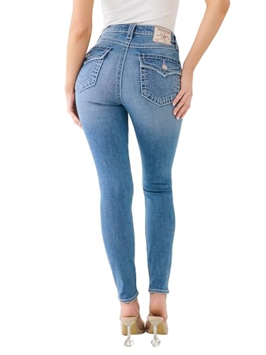 True Religion Women's Jennie Curvy Skinny Destructed Jean4