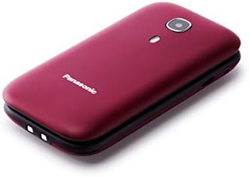 Panasonic KX-TU400, KX-TU400EXR Telefon Komórkowy, 2.4 Cala, Czerwony