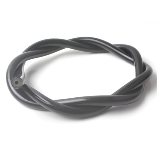flexiable rubber Latex Tube Sling Rubber Tube 100cm 10mm-16mm Buffer Black Rubber elastic drain elastic (Color : 3X10mm 1meter)