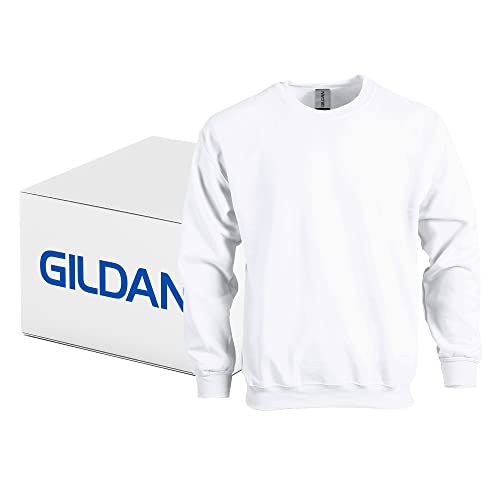 Image of Gildan Unisex Adult Fleece Crewneck Sweatshirt, Style G18000, Multipack