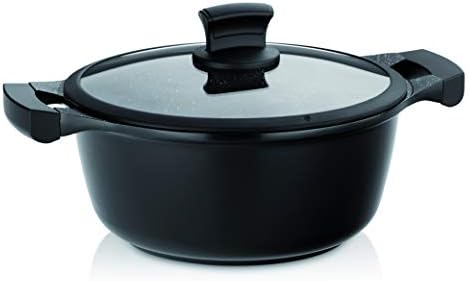 Kela 12219 Stella Nova Pot Sets, Aluminium, Black