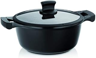 Kela 12219 Stella Nova Pot Sets, Aluminium, Black