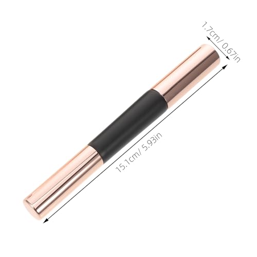 Pinceles de labios con doble punta de silicona Mipcase para aplicar corrector y brillo labial 2