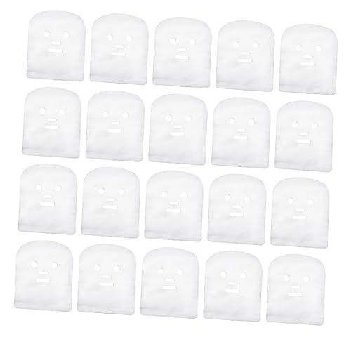KAILIKETIY Mascarilla De Gasa Facial 100 Piezas Hoja Precortada Tamaño Estándar Para Spa Profesional Cuidado De Piel Hidratante y Antiedad Uso Salón De Belleza