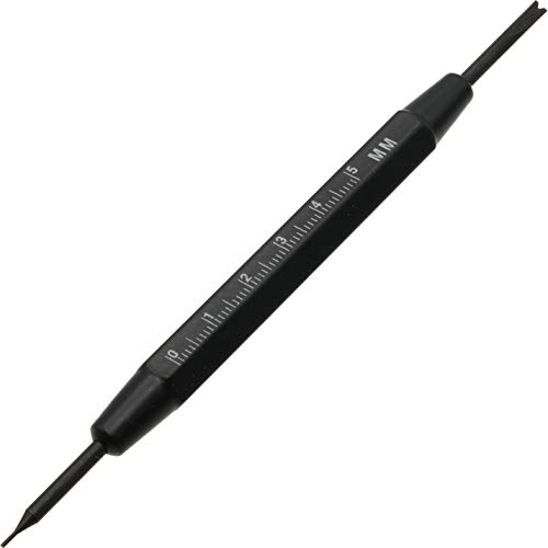 4 Black Brown Leather Watch Band Deployment Buckle 18Mm #TOP6