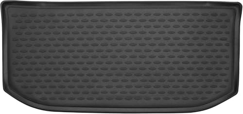 Element Passgenaue Premium Antirursch Kofferraummatte Laderaumwanne passend für VW Up | NUR OBERER LADEBODEN | 2011-Heute | 100% passgenaue Antirutschmatte, Gummimatte Auto, Kofferraum Schutzmatte