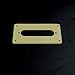 Humbucker to Tele Style Neck Pickup Adapter Ring,H-TN 1-Ply Cream