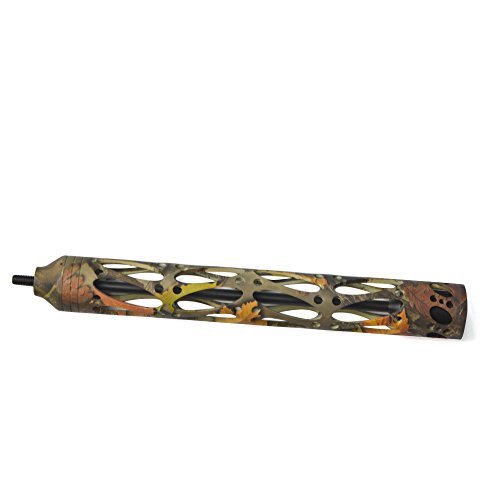 Sharrow Archery Aluminum Bow Stabilizer Vibration Reduction 3 Inch 5 Inch 8 Inch 11 Inch Cnc Machined Hunting Bow Stabilizer Damping For Compound Recurve Bow Accessories (Camo, 8 Inch) #TOP7