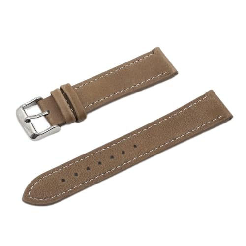 Bracelet de montre en cuir de 18 à 24 mm de couleurs variées par HMJGDZG