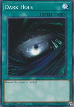 Dark Hole STAS-ENS024 Common Englisch Boosterfrisch 1. Auflage - 2-Player Starter Set - mit ReCollectibles-Versandschutz - für Yu-Gi-Oh!