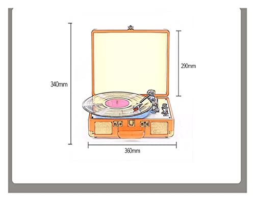 Tourne-Disque Vinyle Tourne-Disque en Vinyle Tourne-Disque LP Disc BT Gramophone Phonographe Monther Days Gift (Color : Black Color, Size : F) - Les Beatles, Paul McCartney, John Lennon, RIngo Starr, George Harrison Tourne-Disque Vinyle Tourne-Disque en Vinyle Tourne-Disque LP Disc BT Gramophone Phonographe Monther Days Gift (Color : Black Color, Size : F) – Image 6